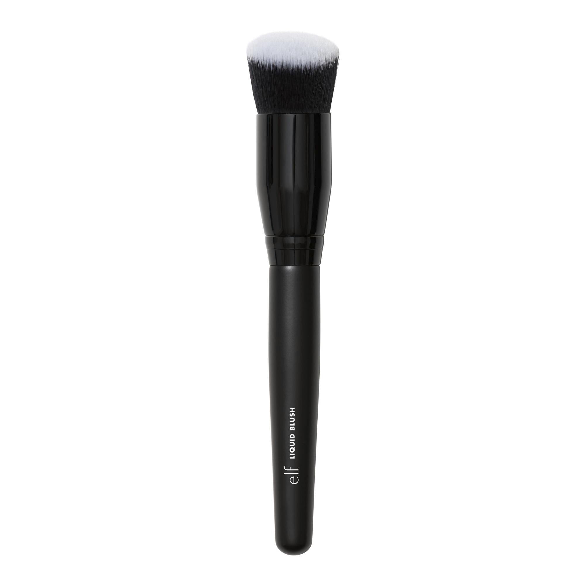 E.L.F. LIQUID BLUSH BRUSH (BROCHA SUAVE Y ANGULAR PARA RUBOR)